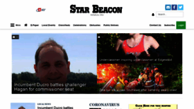 What Starbeacon.com website looked like in 2020 (3 years ago)