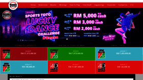 What Sportstotomalaysia.com website looked like in 2020 (3 years ago)