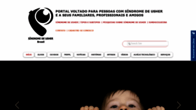 What Sindromedeusherbrasil.com.br website looked like in 2020 (3 years ago)