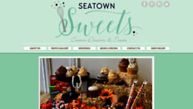 What Seatownsweets.com website looked like in 2020 (3 years ago)