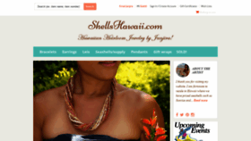 What Shellshawaii.com website looked like in 2020 (3 years ago)
