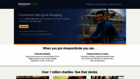 What Smile.amazon.com website looked like in 2020 (3 years ago)