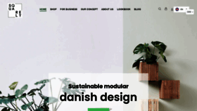 What Squarely.dk website looked like in 2020 (3 years ago)