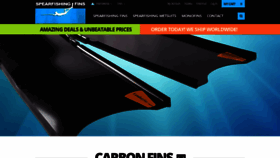 What Spearfishingfins.com website looked like in 2020 (3 years ago)