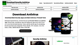 What Securityantivirus.org website looked like in 2020 (3 years ago)