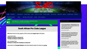 What Sapl.co.za website looked like in 2020 (3 years ago)