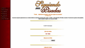 What Siguiendosuspisadas.com.ar website looked like in 2020 (3 years ago)