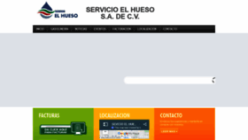 What Servicioelhueso.com website looked like in 2020 (3 years ago)