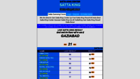 What Satta-king.center website looked like in 2020 (3 years ago)