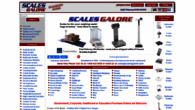 What Scalesgalore.com website looked like in 2020 (3 years ago)
