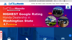 What Southtacomahonda.com website looked like in 2020 (3 years ago)