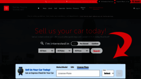 What Stonecresttoyota.com website looked like in 2020 (3 years ago)