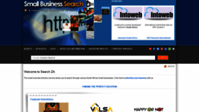 What Searchza.co.za website looked like in 2020 (3 years ago)