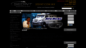 What Sedint.com.mx website looked like in 2020 (3 years ago)