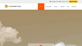 What Sgorod.info website looked like in 2020 (3 years ago)