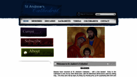 What Standrewscathedral.com website looked like in 2020 (3 years ago)