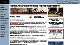 What Sahpa.asn.au website looked like in 2020 (3 years ago)