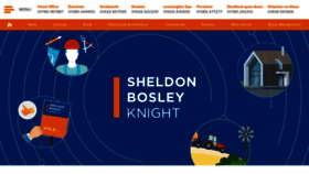What Sheldonbosleyknight.co.uk website looked like in 2020 (3 years ago)