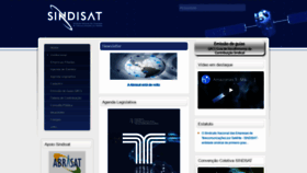 What Sindisat.org.br website looked like in 2020 (3 years ago)
