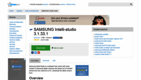What Samsung-intelli-studio.updatestar.com website looked like in 2020 (3 years ago)