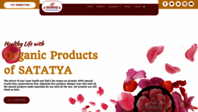 What Satatya.in website looked like in 2020 (3 years ago)