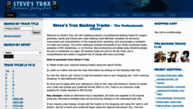 What Stevestrax.com website looked like in 2020 (3 years ago)
