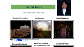 What Sacredtools.net website looked like in 2020 (3 years ago)
