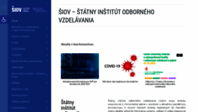What Siov.sk website looked like in 2020 (3 years ago)
