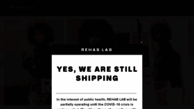 What Shoprehablab.com website looked like in 2020 (3 years ago)