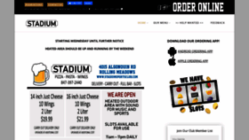 What Stadiumsportsclub.com website looked like in 2020 (3 years ago)