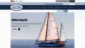What Supersailmakers.com website looked like in 2020 (3 years ago)