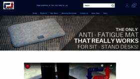 What Sitstandsmartmat.com website looked like in 2020 (3 years ago)
