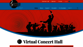 What Symphonic.org website looked like in 2020 (3 years ago)