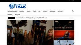 What Southsoundtalk.com website looked like in 2020 (3 years ago)