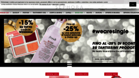 What Sephora.it website looked like in 2020 (3 years ago)