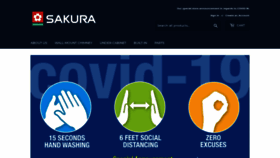 What Sakura-canada.com website looked like in 2020 (3 years ago)