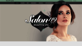 What Salon119.com website looked like in 2020 (3 years ago)