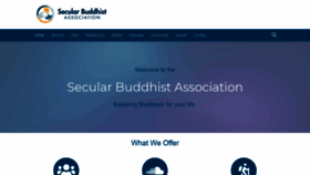 What Secularbuddhism.org website looked like in 2020 (4 years ago)