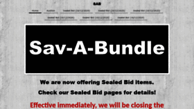 What Savabundle.biz website looked like in 2020 (3 years ago)