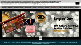What Sephora.pl website looked like in 2020 (3 years ago)