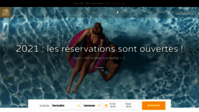 What Sandaya.fr website looked like in 2020 (3 years ago)