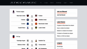 What Streamsc.com website looked like in 2020 (4 years ago)