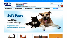 What Softpaws.com website looked like in 2020 (3 years ago)