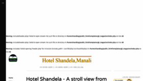 What Shandelahotels.com website looked like in 2020 (3 years ago)