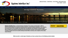 What Systems-interface.com website looked like in 2020 (3 years ago)