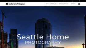 What Seattlehomephotography.com website looked like in 2020 (3 years ago)