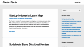 What Startupbisnis.com website looked like in 2020 (3 years ago)