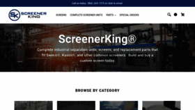What Screenerking.com website looked like in 2020 (3 years ago)