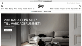 What Sleepo.se website looked like in 2020 (3 years ago)