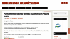 What Suchen-und-sparen.de website looked like in 2020 (3 years ago)